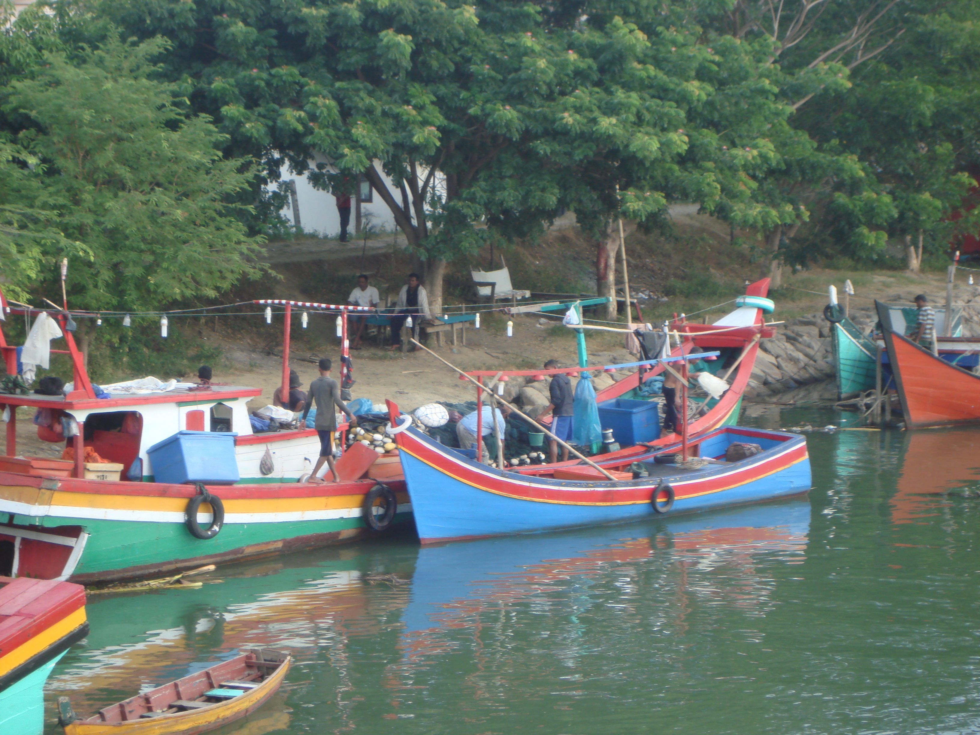 Bateau de pêche (nord Sumatra)