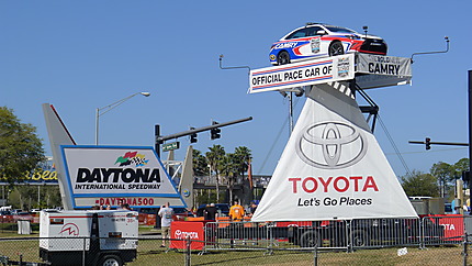 Panneau d'entrée à Daytona