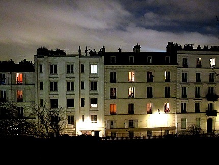 Immeubles du vieux Montmartre