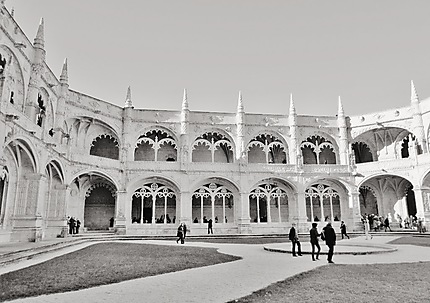 Intérieur du monastère Jeronimos - Lisbonne