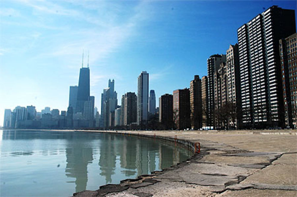 Skyline à Oak Street Beach