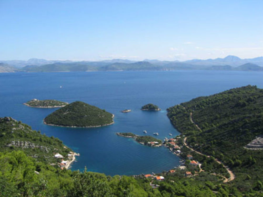 Ilots au large de Mljet