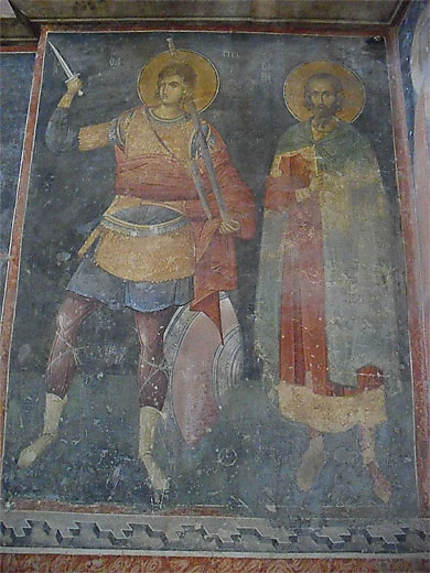 Fresque byzantine