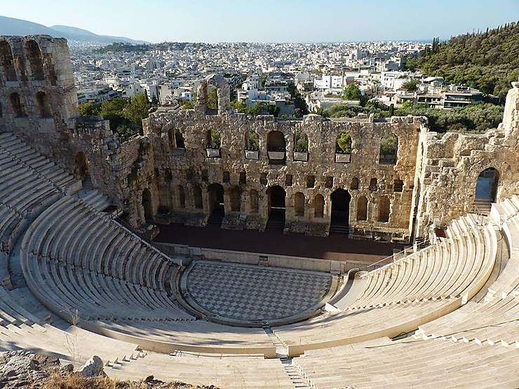 Théâtre grec à Athènes