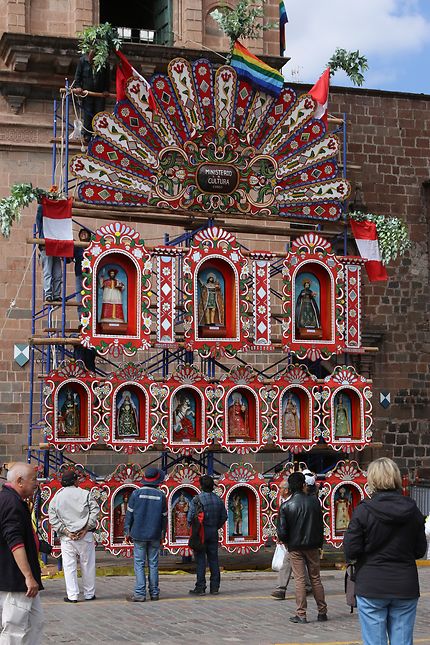 Fête Corpus Christi à Cuzco
