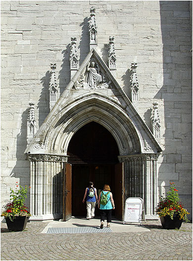 Domkyrkan à Visby Domkyrkan à Visby