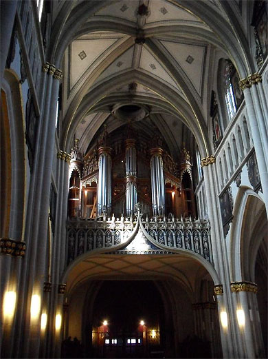 Grandes orgues Eglise Cath  drale Saint-Nicolas Fribourg Pays