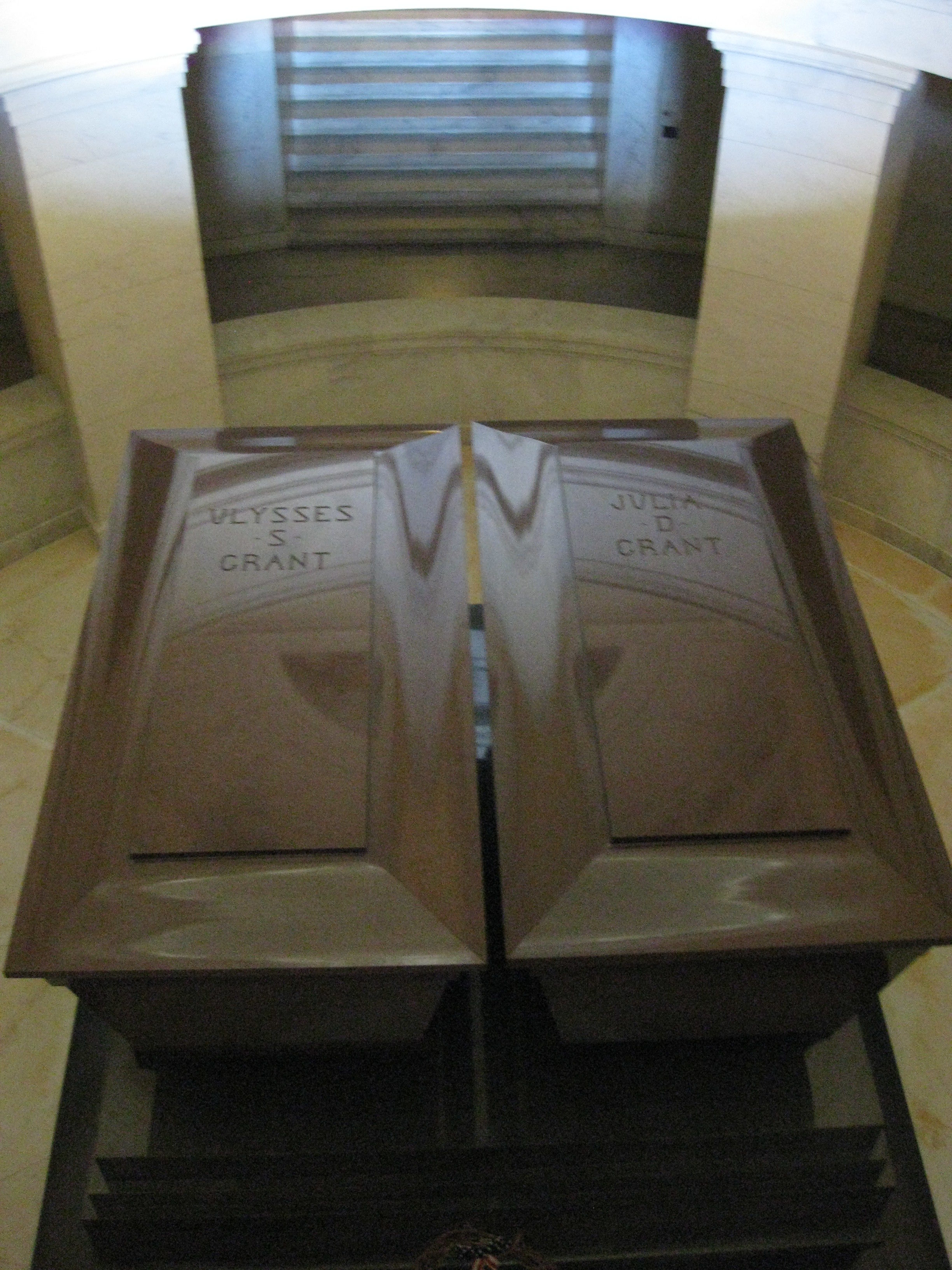 Cercueils du général Grant et de sa femme
