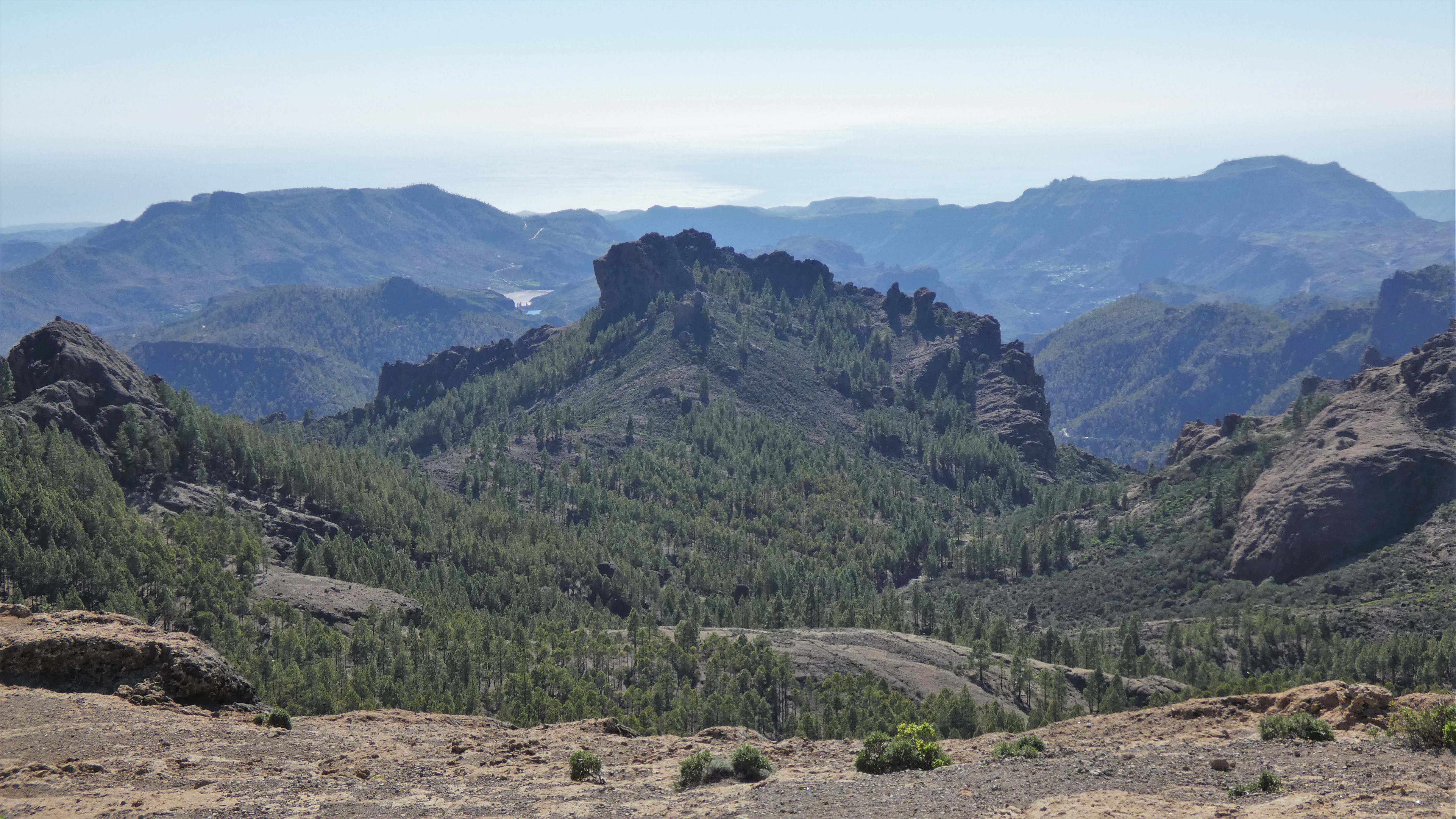 Vue depuis le Roque Nublo Vue depuis le Roque Nublo