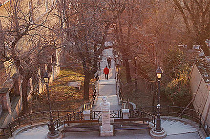 Un escalier a Kristinavaros 