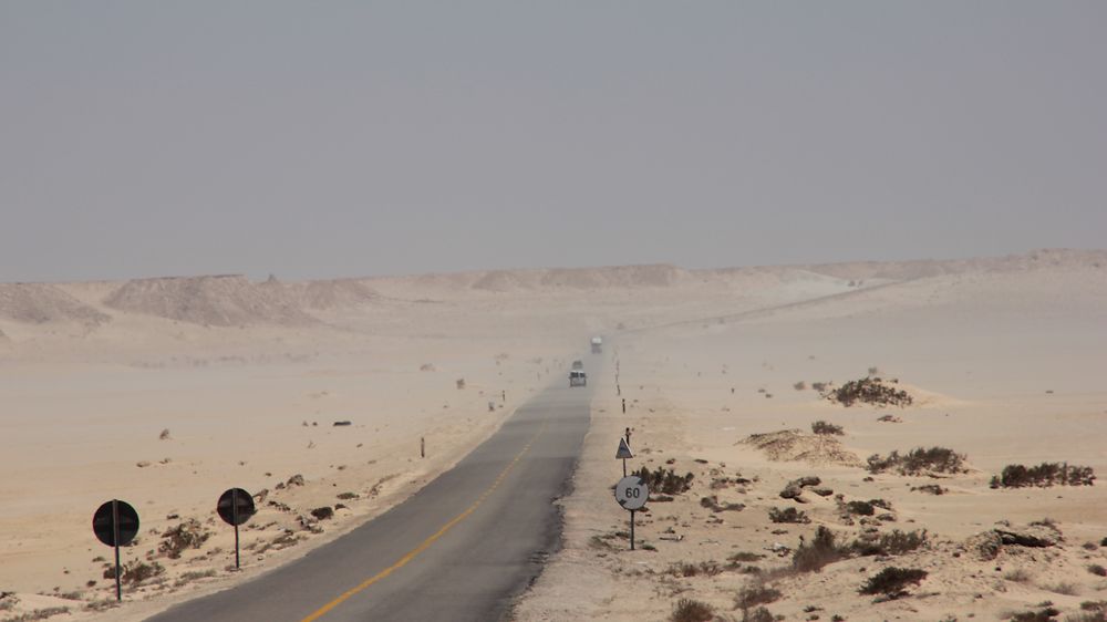 Route de Dakhla à vous couper le souffle