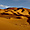 Les dunes au réveil du soleil