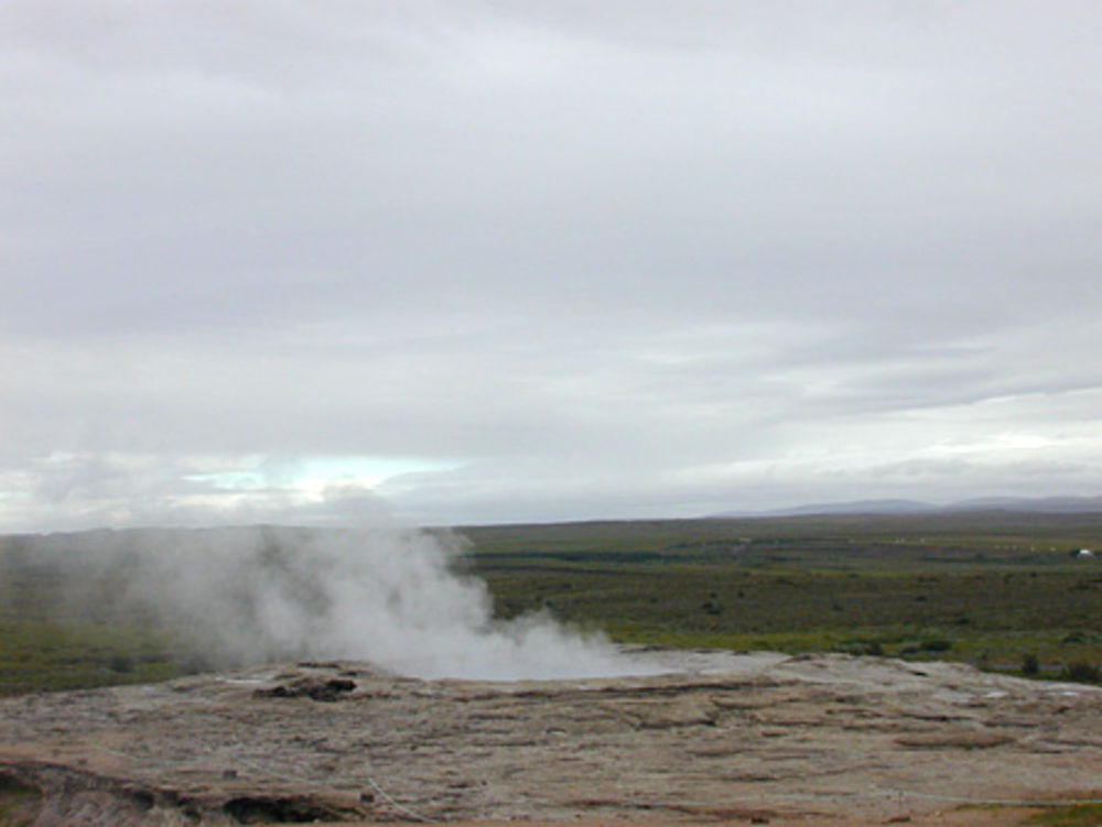 Geysir dans le &quot;Cercle d'or&quot;