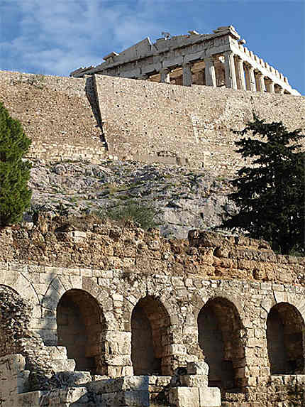 L'Acropole - le Parthénon