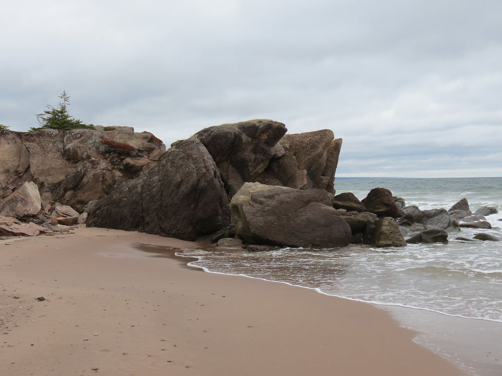 Plage au Bourg de Pabos