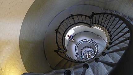 Escaliers pour grimper au phare