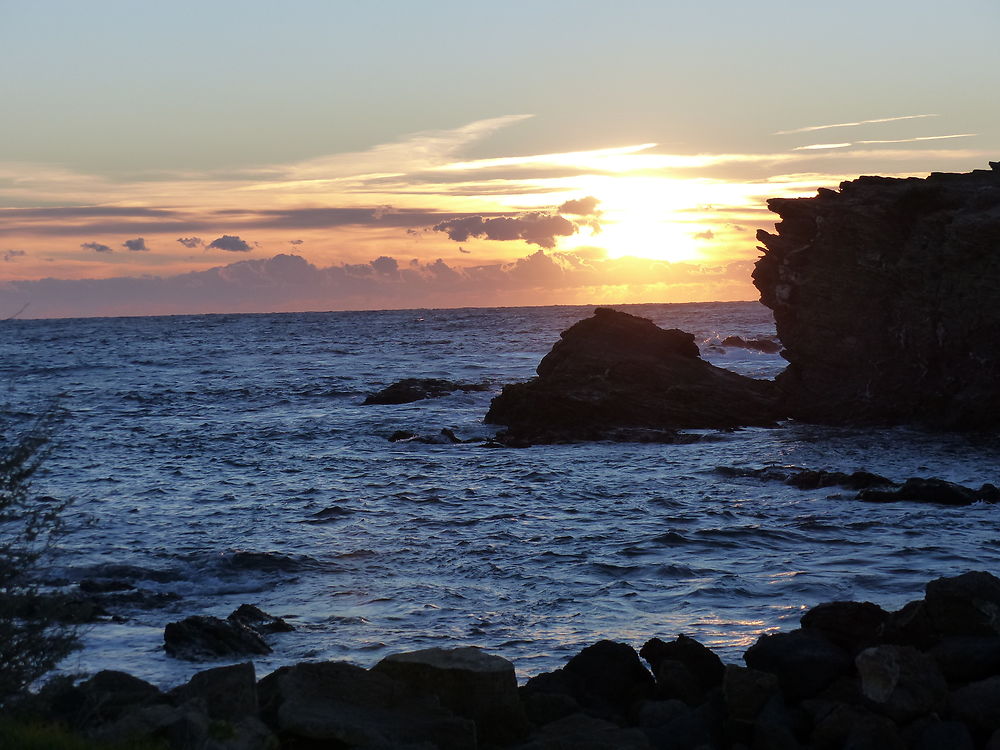 Coucher de soleil de décembre 