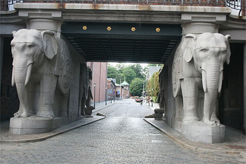 Les éléphants de Carlsberg (Copenhague)