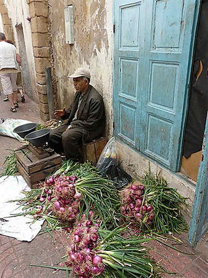 Vendeur d'oignons