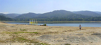 Lac de Saint Férreol - panoramique