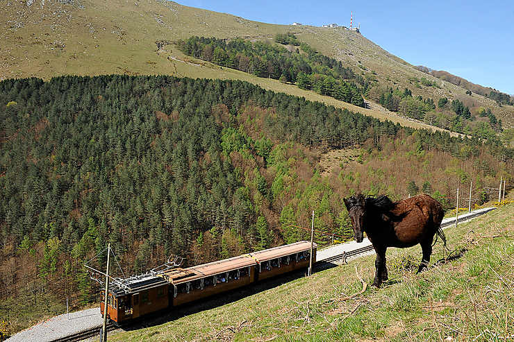 Le Train de la Rhune (Pyrénées-Atlantiques)