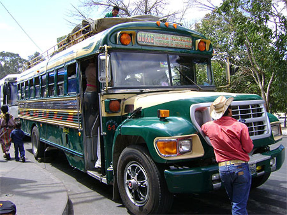 La gare routière de Guatemala