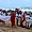 La plage de puri, Pendjab, Inde