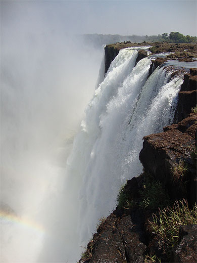 Chute du fleuve Zambèze Chute du fleuve Zambèze