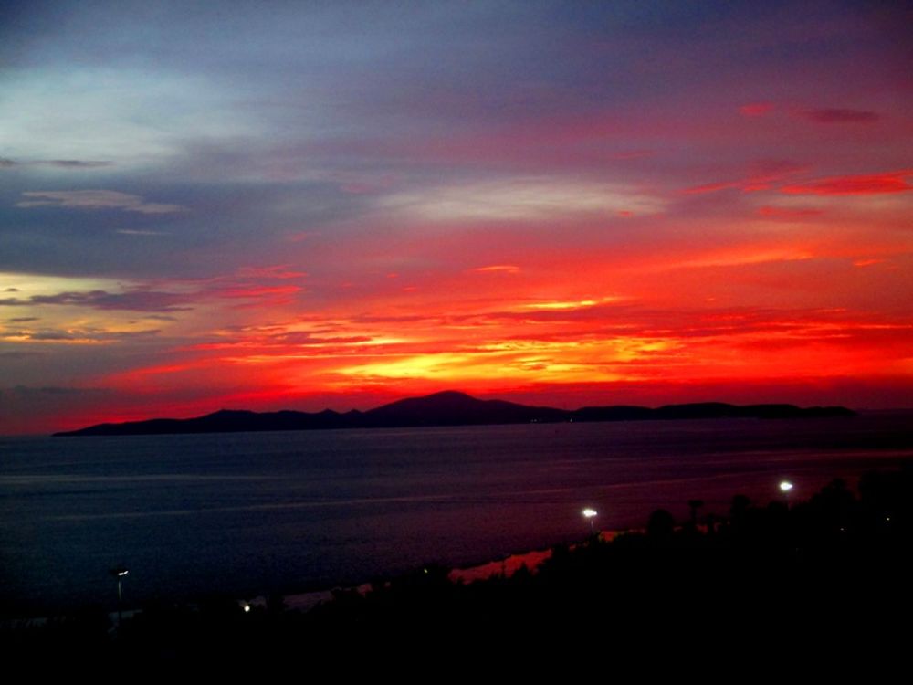 Coucher de soleil sur Koh Larn