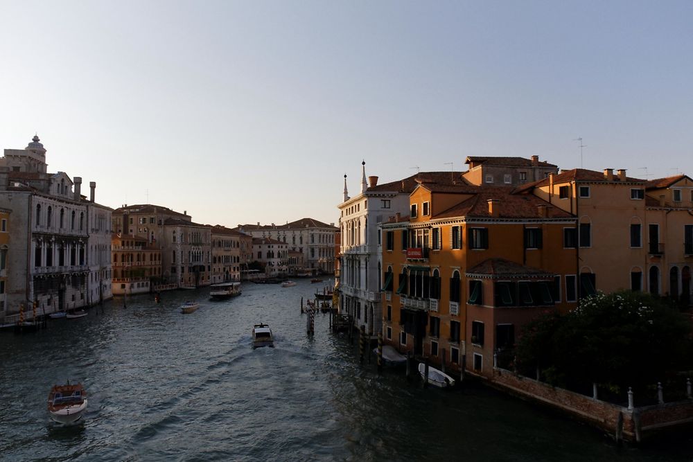 Depuis le Ponte dell'Accademia