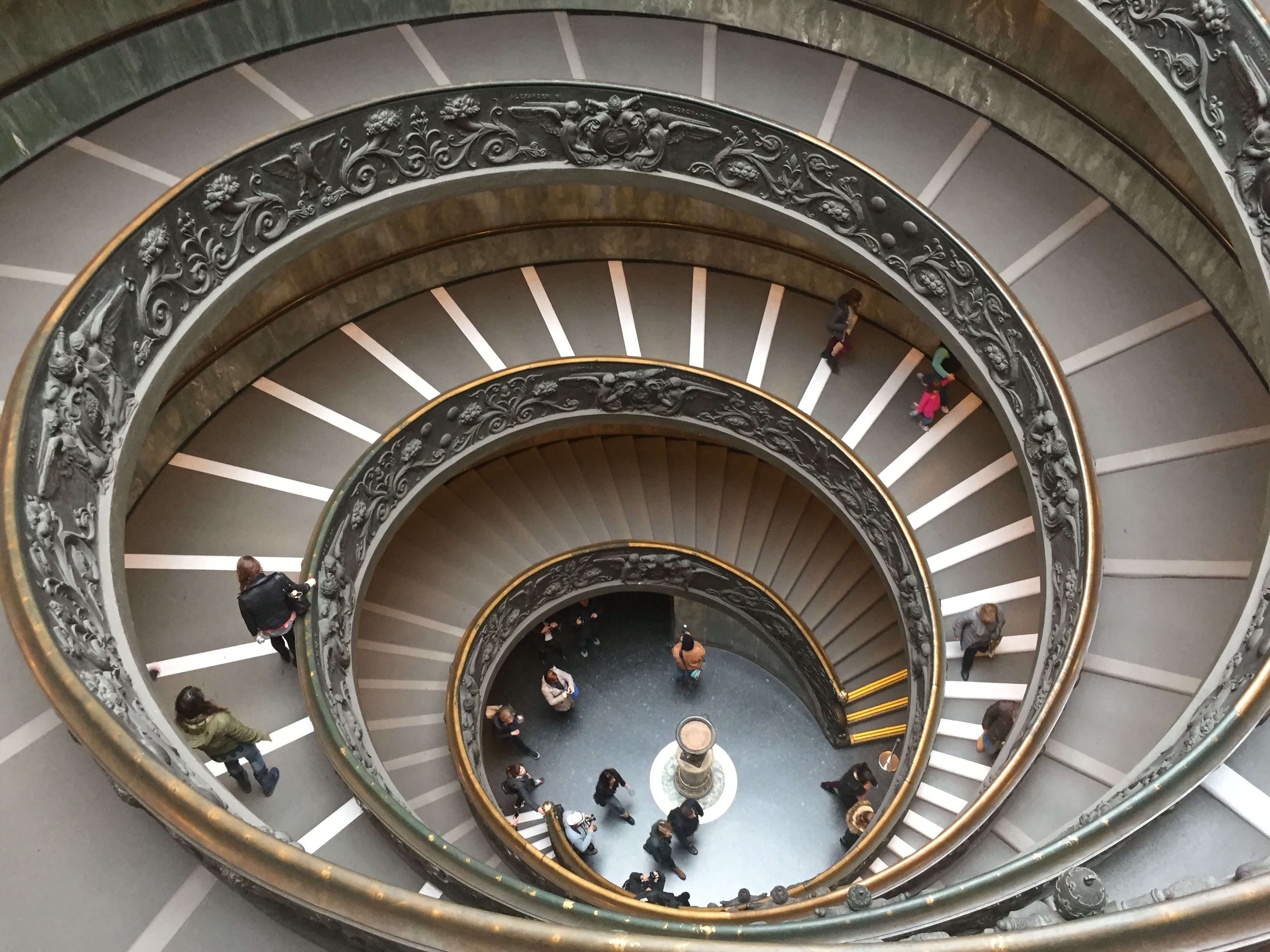 Escaliers du musée du Vatican