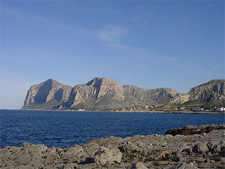 La côte d'Isola delle Femmine La côte d'Isola delle Femmine