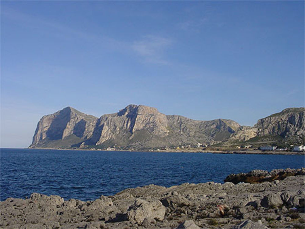 La côte d'Isola delle Femmine