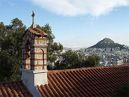 Vue de l'Acropole - le Mont Lybacette