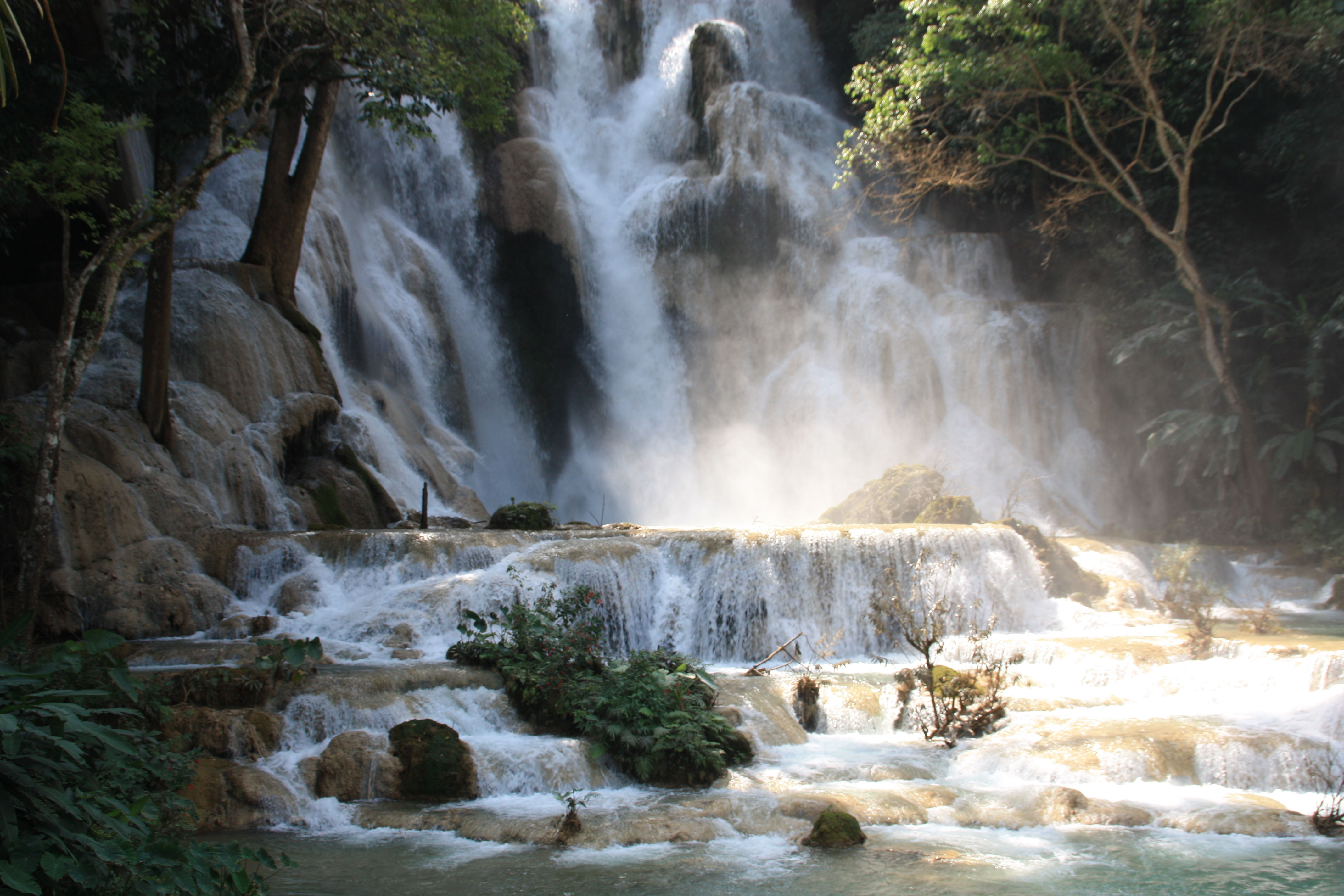 Tout près de la cascade de Tad Kouang Si, Laos