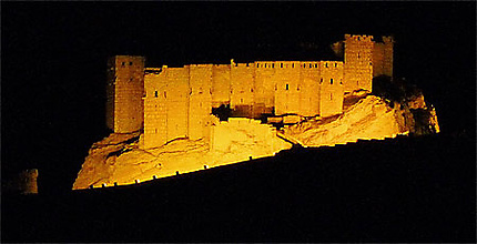 Château arabe by night