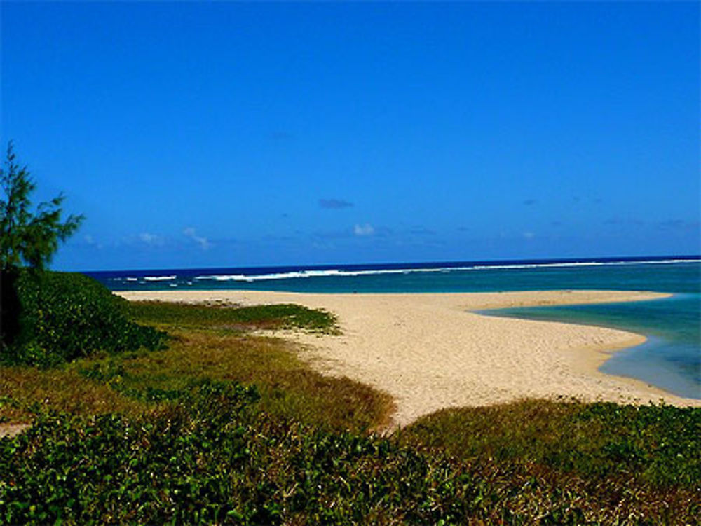 Mini plage tranquille