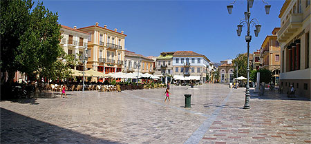 Place principale de Nauplie Place principale de Nauplie