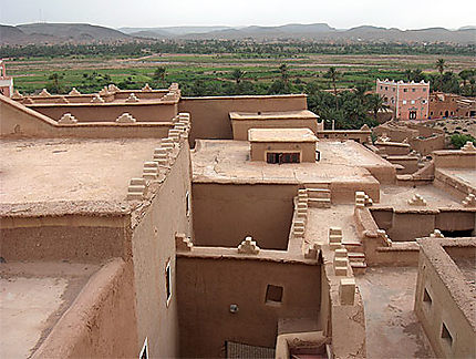 Sur les toits de Ouarzazate