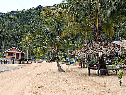 Koh Chang - plage de Bangbao