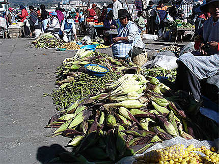 Maïs en vente au marché