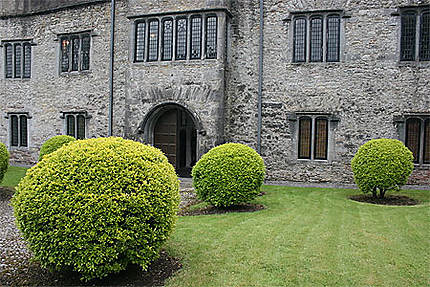 Une partie des jardins d'Ormond Castle 