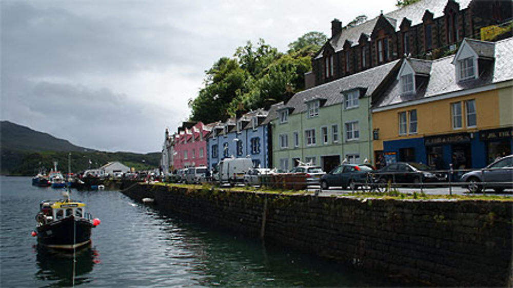 Les maisons colorées de Portree