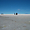Au milieu du Salar d'Uyuni