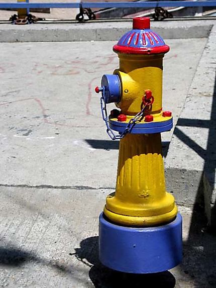 Bouche d'incendie à Valparaiso 