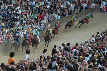La course du Palio La course du Palio