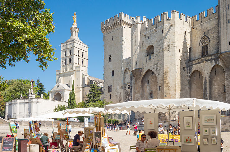 Le centre historique d’Avignon