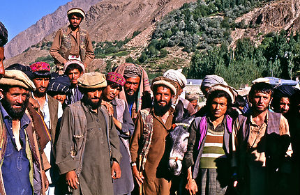 Chitral, ville frontière avec l'Afghanistan