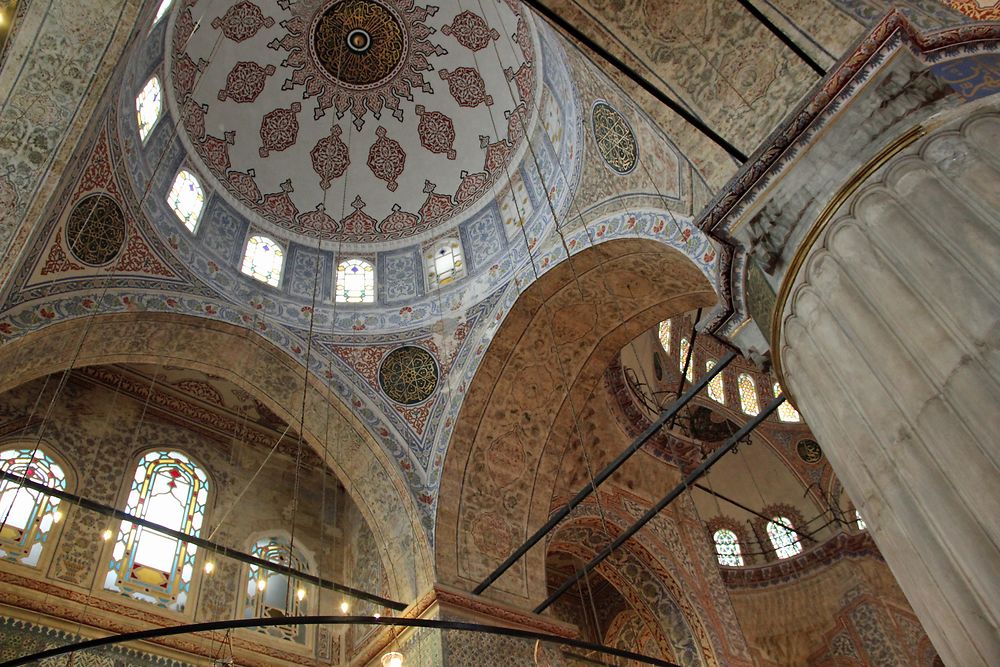 Architecture de la Mosquée Bleue