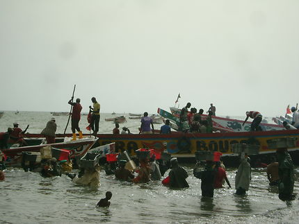 Retour de pêche au Sénégal
